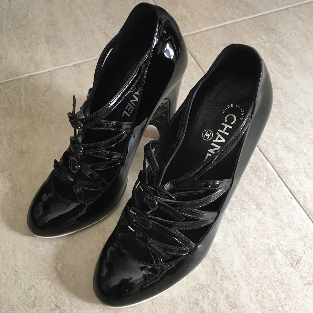 Chanel Leather Heels